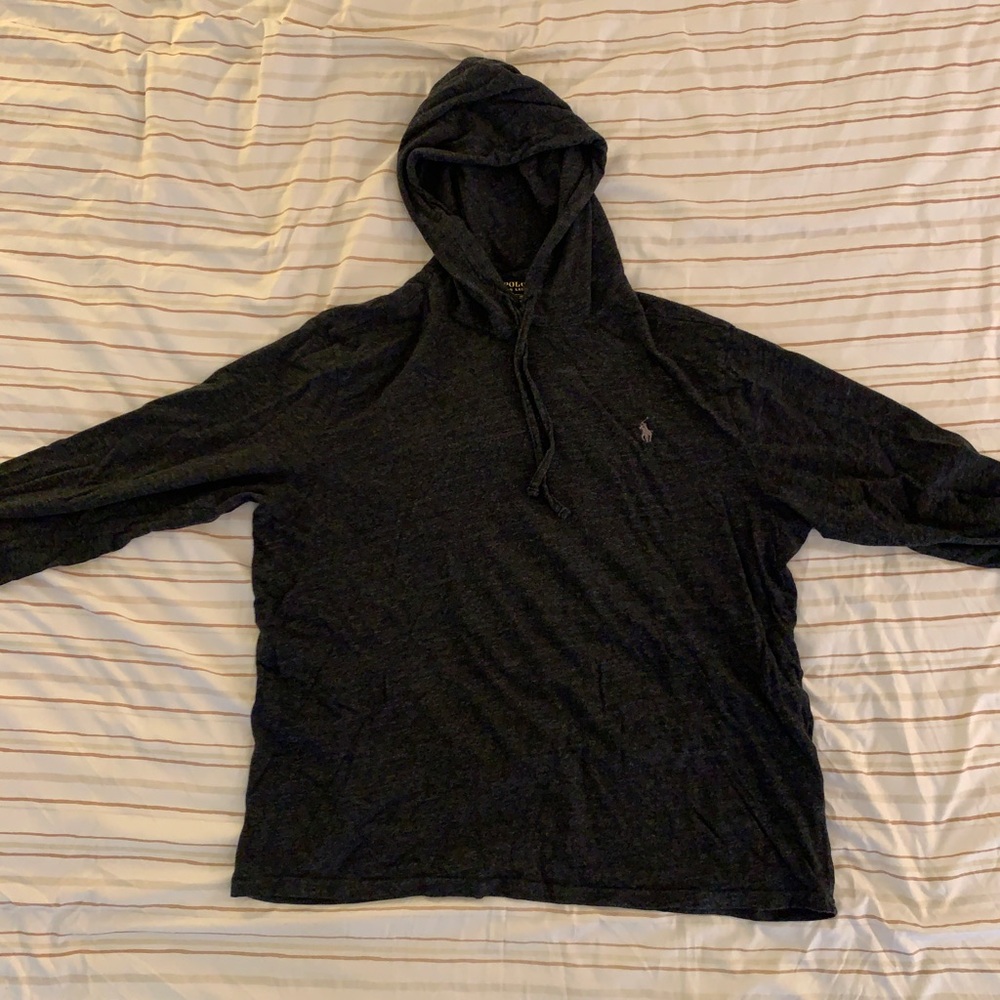 Polo Ralph Lauren, jersey hooded t shirt, XL